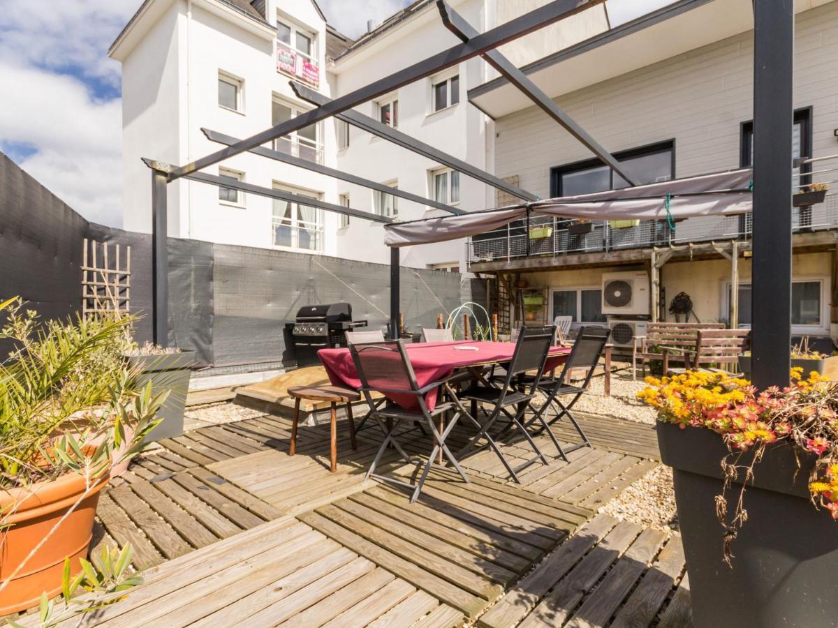 Maison De Ville A St Nazaire, Pres Du Front De Mer, Climatisee, 3 Chambres Avec Sdb Privatives, Wifi - Fr-1-306-1203 Saint-Nazaire  Luaran gambar