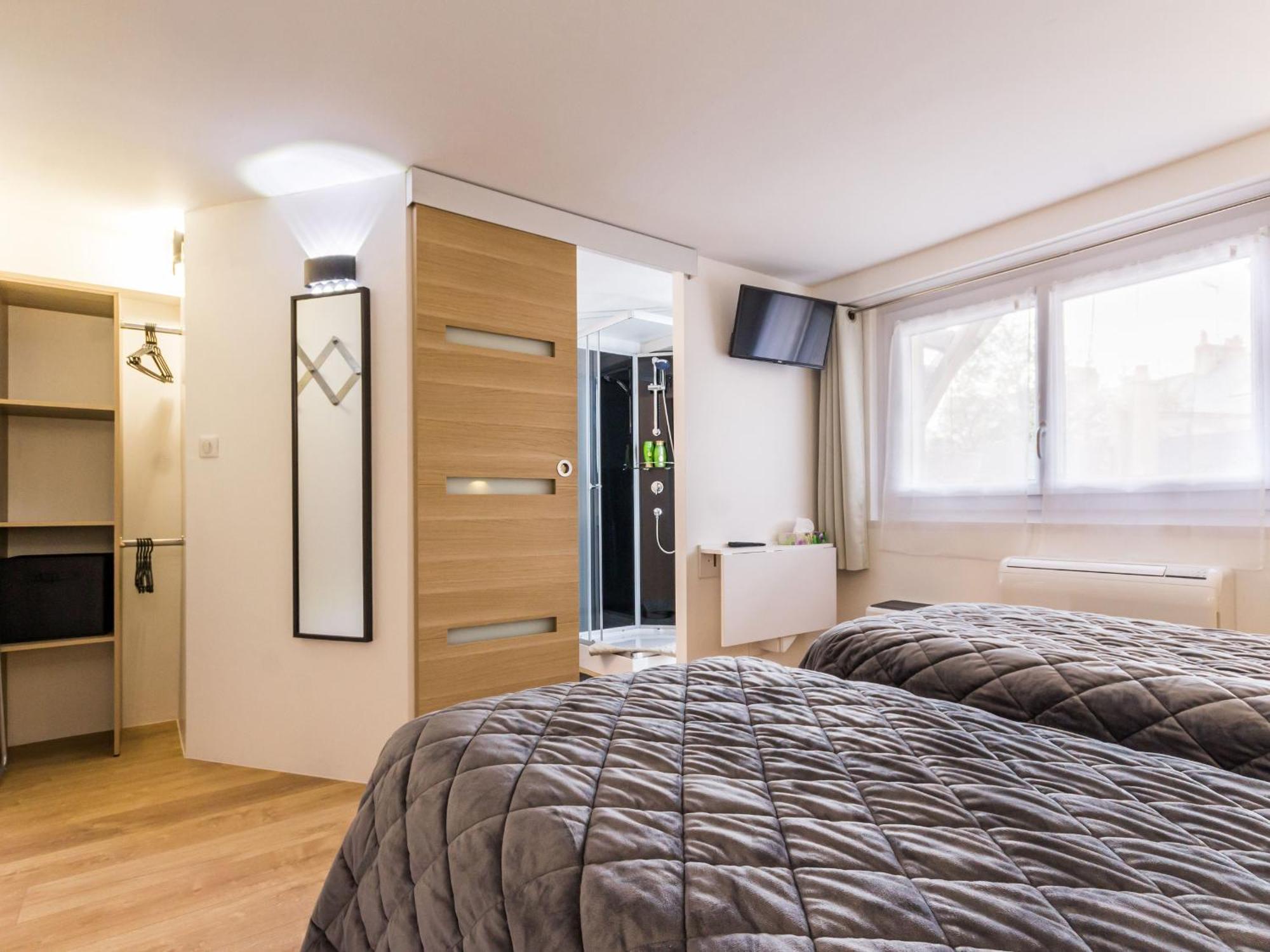 Maison De Ville A St Nazaire, Pres Du Front De Mer, Climatisee, 3 Chambres Avec Sdb Privatives, Wifi - Fr-1-306-1203 Saint-Nazaire  Luaran gambar
